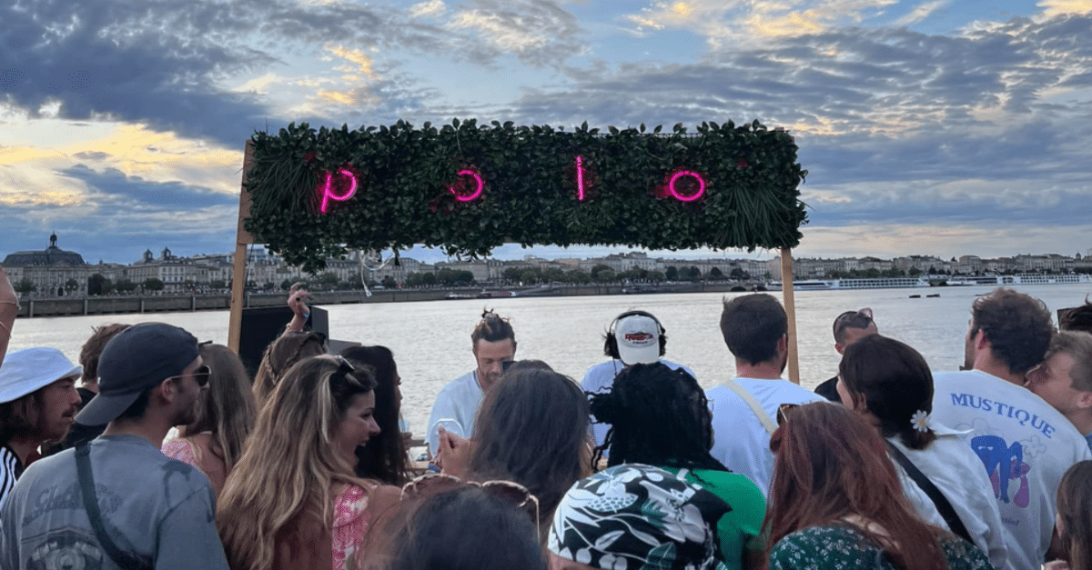 Boat party avec Marco Polo sur la Garonne au départ de Bordeaux