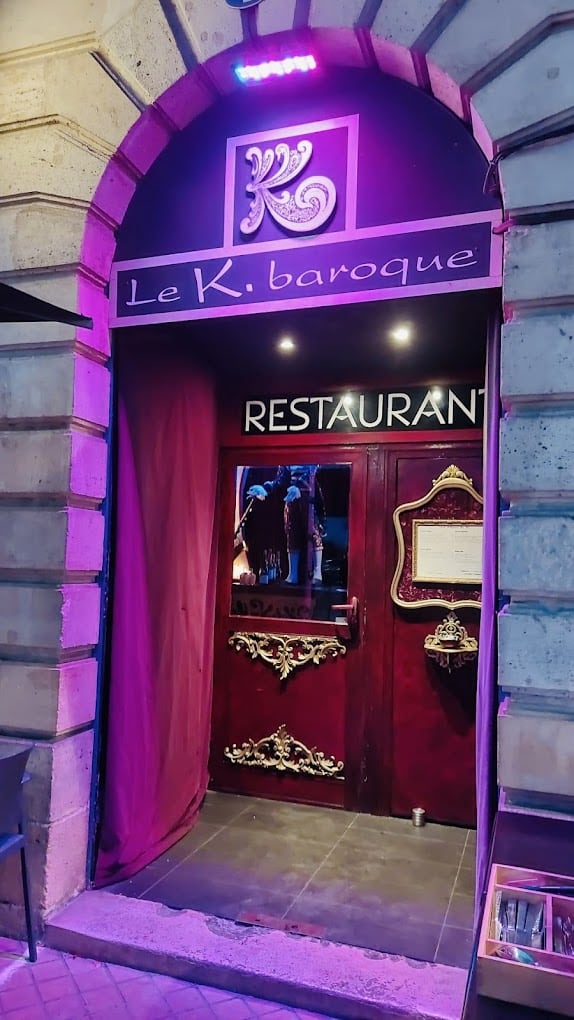 Restaurant atypique Bordeaux le K Baroque