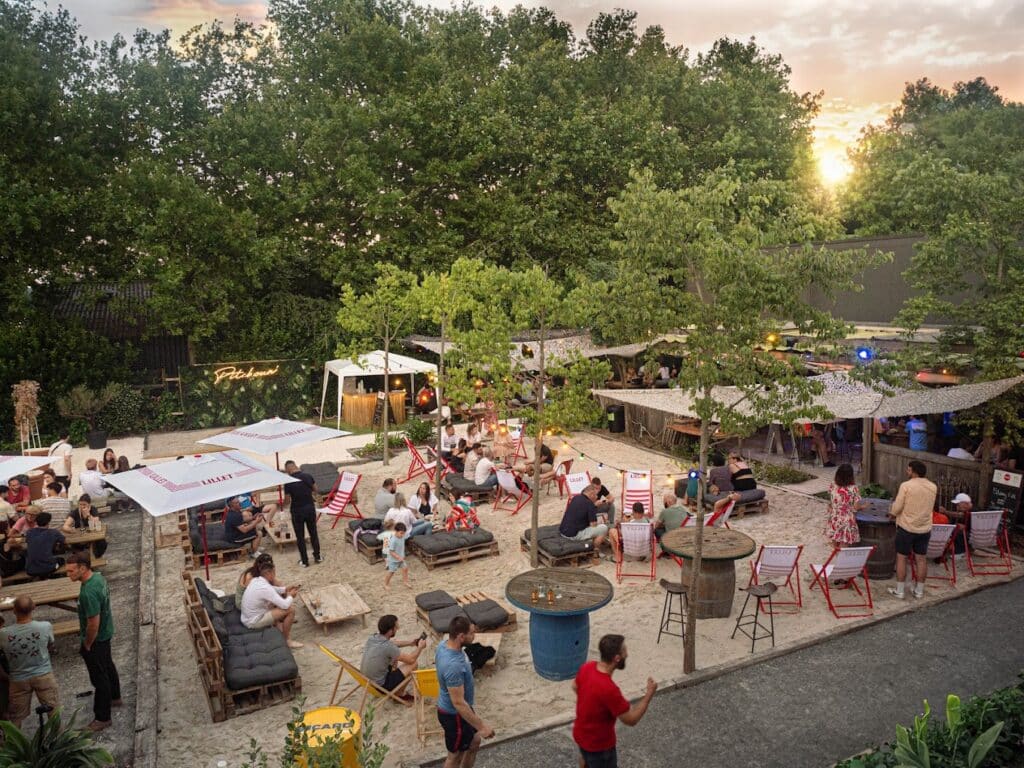 Une guinguette près de Bordeaux