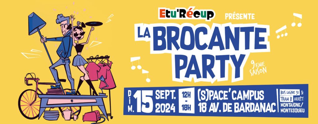 brocante party etu'recup