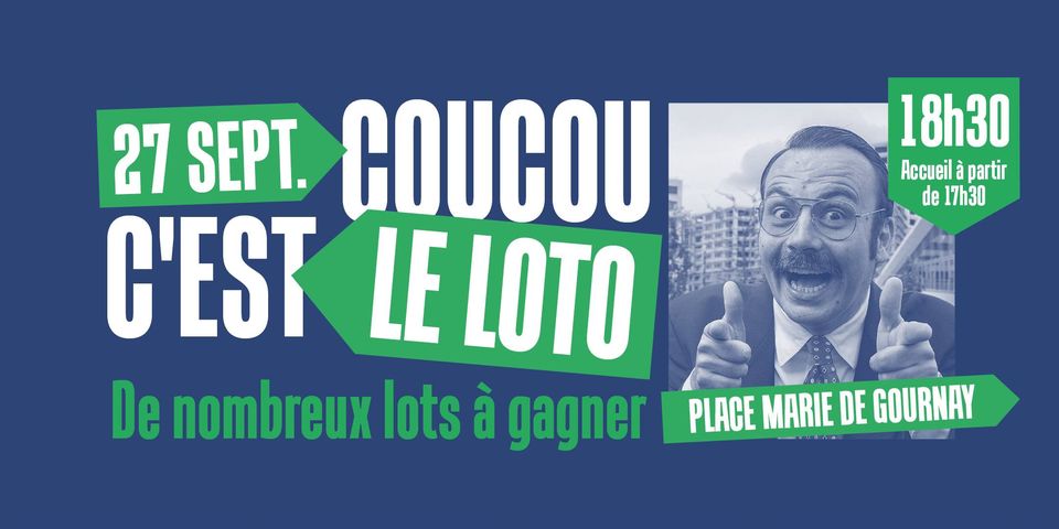 Grand loto quartier Deschamps Belvédère