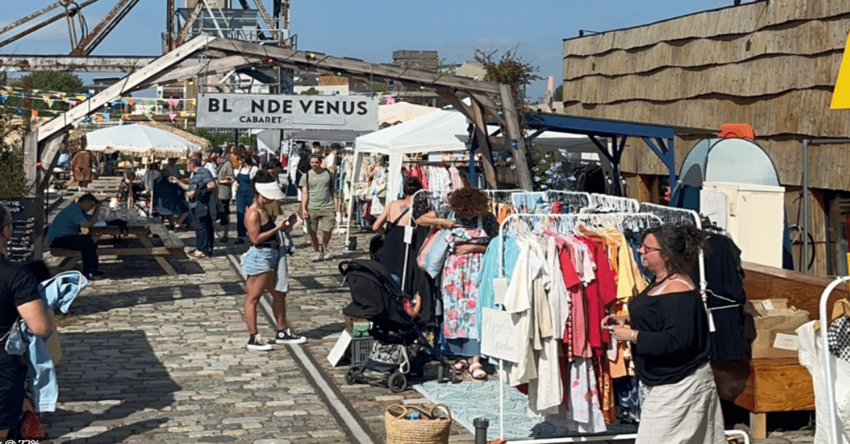 vide grenier Blonde Venus et I Boat aux Bassins à Flot à Bordeaux