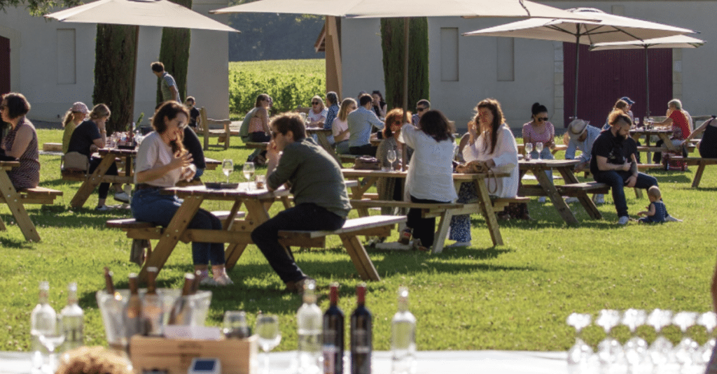 Grande fête au Château Brown de l'appellation Pessac Léognan