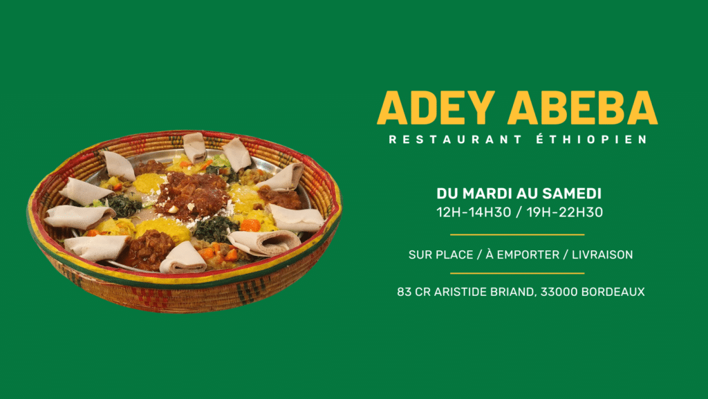 Restaurant éthiopien à Bordeaux
