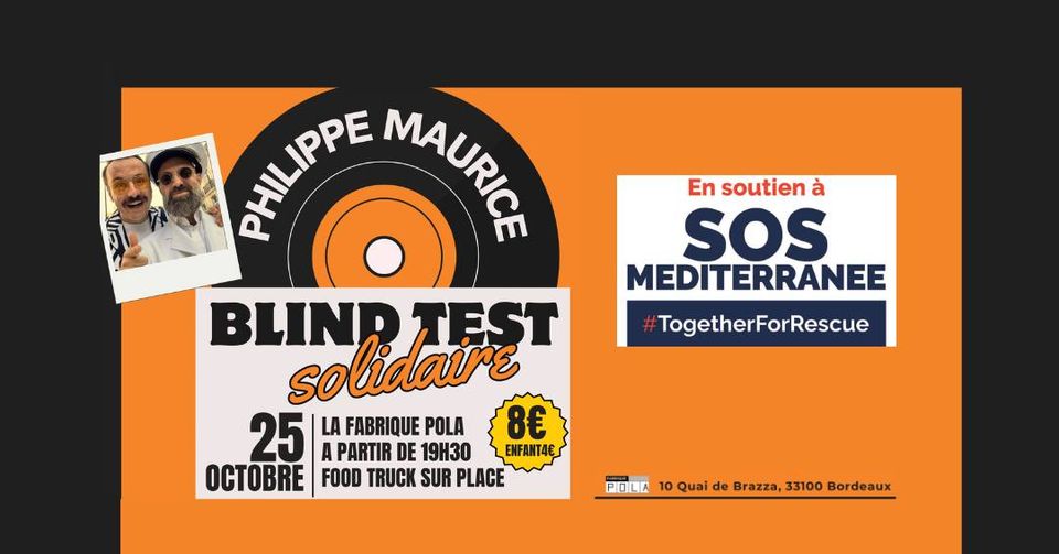 Que faire à Bordeaux cette semaine ? un Blind test solidaire