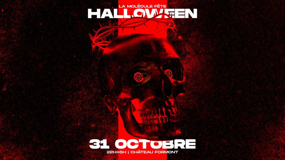 La Molécule organise une grosse soirée Halloween au Château Formont d'Ambarès-et-Lagrave