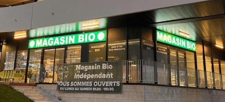 Magasin bio à Bordeaux