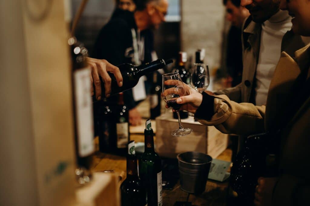 Dégustation de vin de Bordeaux