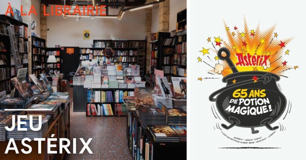 Une après-midi sur le thème d'Astérix organisée chez Mollat 1 événement Mollat pour les 65 ans d'Astérix bande dessinée