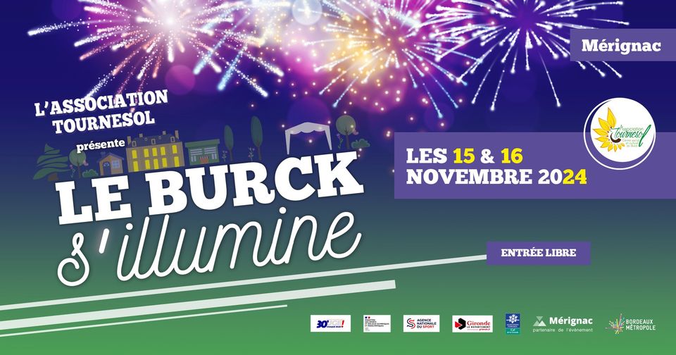 Le Burck s'illumine 2024 à Mérignac