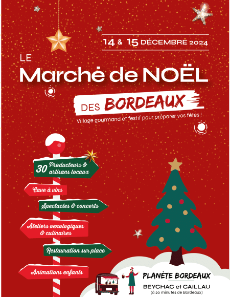 Marché de Noël près de Bordeaux à Beychac-et-Caillau