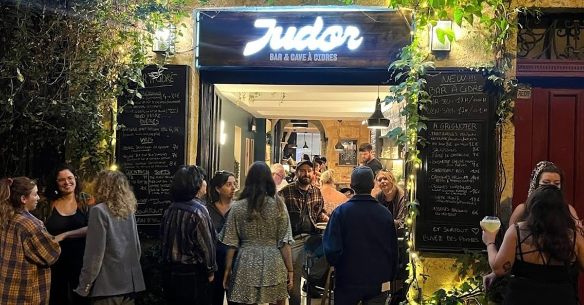 Judor bar à Bordeaux et cave à cidres