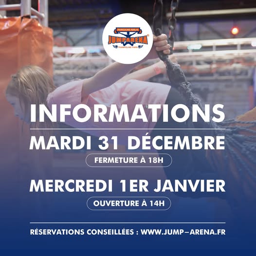 Que faire à Bordeaux cette semaine ? Aller à Jump Arena