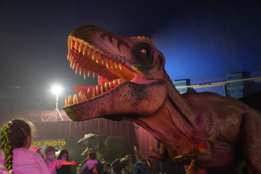 Exposition de dinosaures à Bordeaux