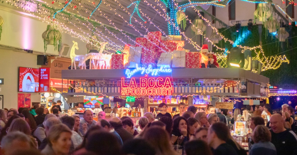 Sortir à Bordeaux pour le Nouvel An à la Boca Foodcourt