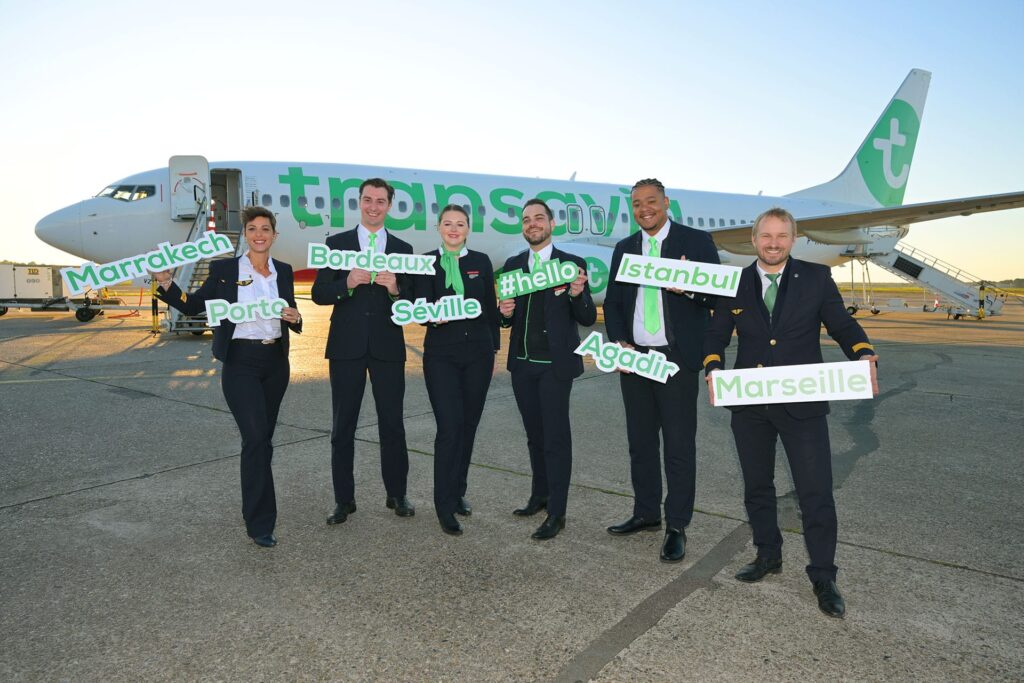 aeroport de bordeaux transavia Marrakech Porto Séville Istanbul Agadir Marseille