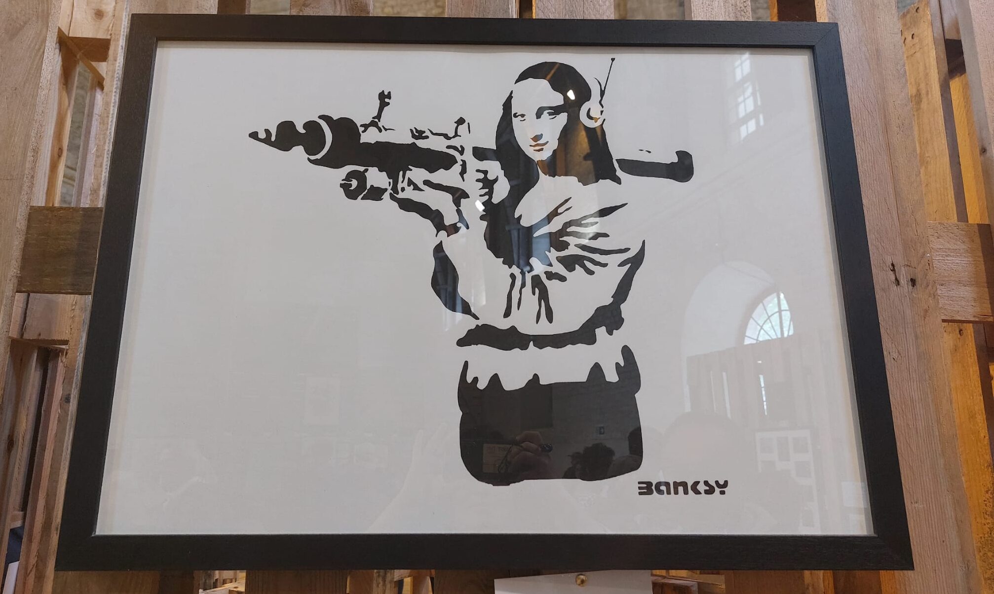 banksy Banksy Modeste Collection Cité Bleue bacalan exposition bordeaux