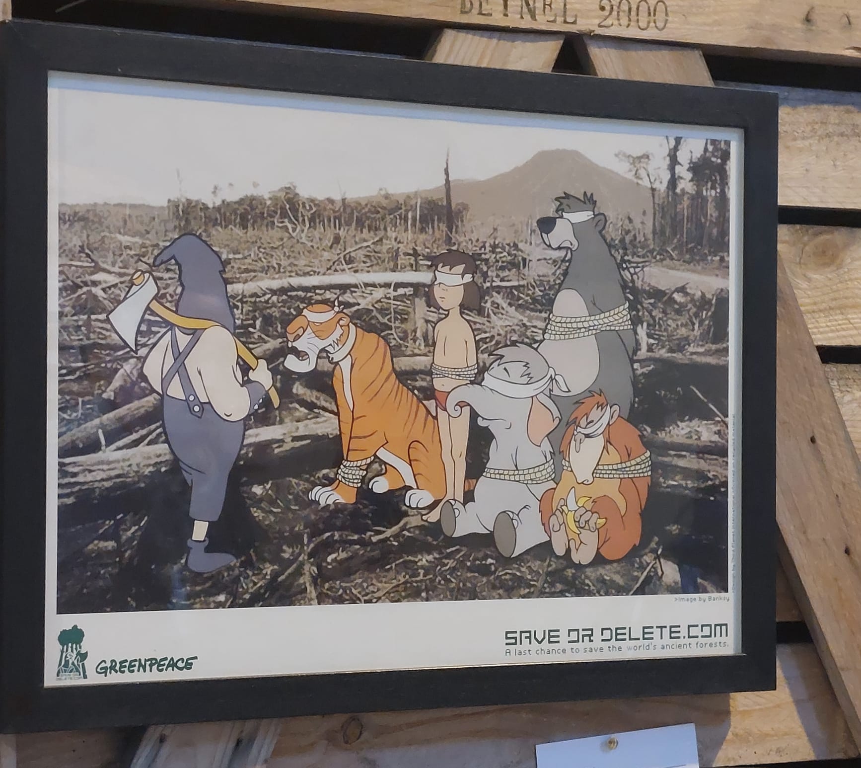 banksy Banksy Modeste Collection Cité Bleue bacalan exposition bordeaux