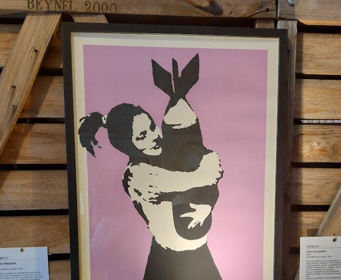 banksy Banksy Modeste Collection Cité Bleue bacalan exposition bordeaux