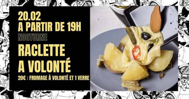 Soirée raclette à volonté à la Bastide