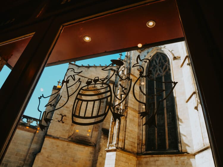 Bar à vin à Bordeaux