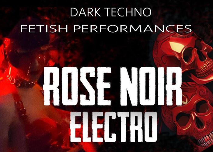 Rose-noir-croisière-électro-fête-fetish