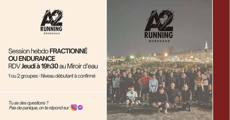 Session running avec A2 Running