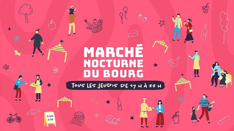 Marché nocturne du Bourg