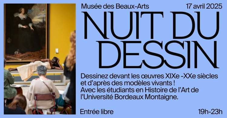 Quoi faire à Bordeaux cette semaine du 14 avril ? 7 Nuit du Dessin