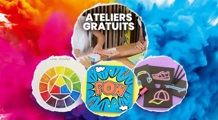 Ateliers créatifs gratuits pour enfants : plongez dans l’univers coloré de Cultura 2 ateliers créatifs, ateliers gratuits, activités pâques enfants, sortie famille,