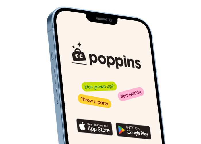 Poppins : Une application de DINGUE qui permet de louer ses objets