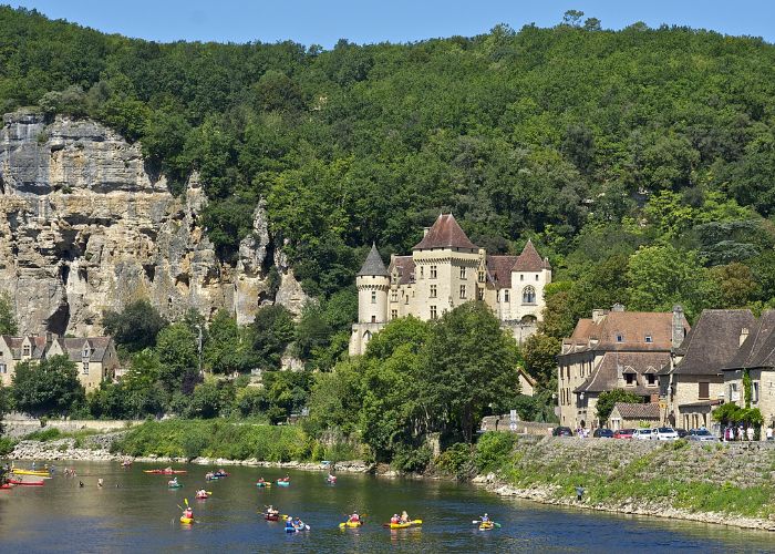 village, La Roque-Gageac, Bordeaux 