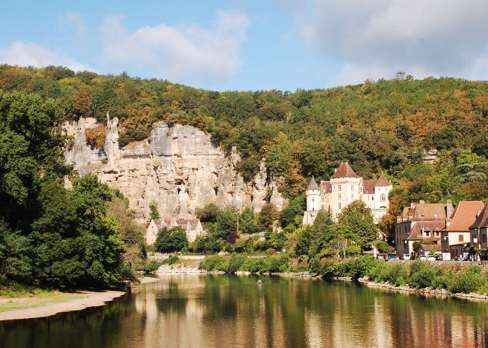 village, La Roque-Gageac, Bordeaux 
