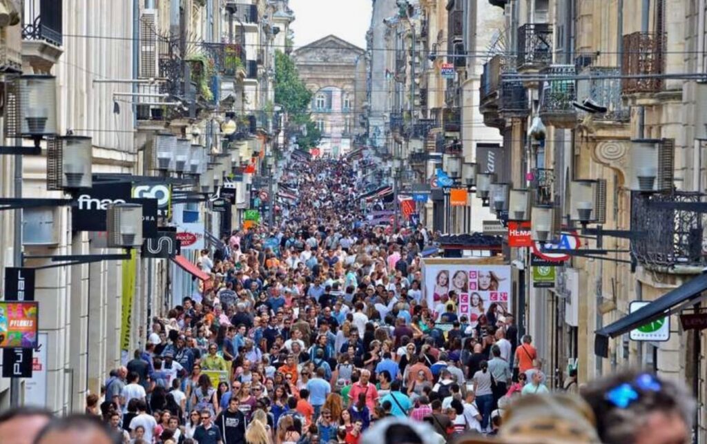 Rue Sainte Catherie en week-end
