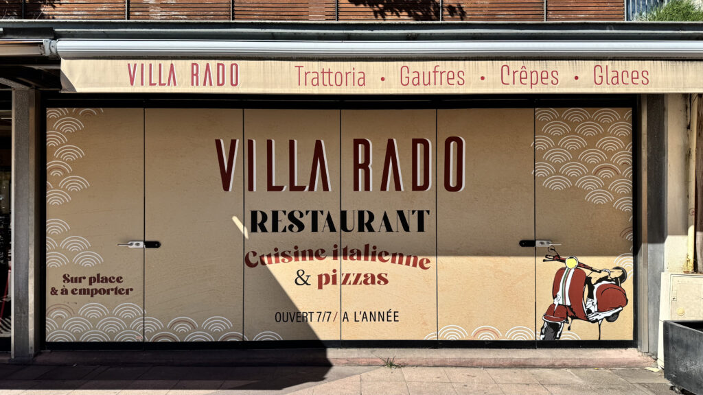 restaurant italien Andernos-les-Bains restaurant bord de mer Villa Rado