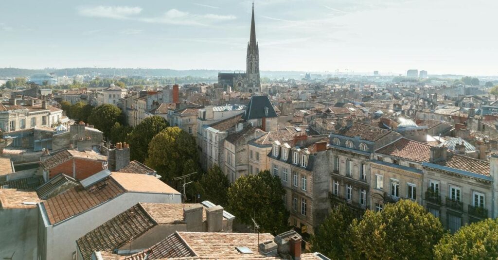 Ville de Bordeaux - vue du ciel - Que faire à Bordeaux ce week-end