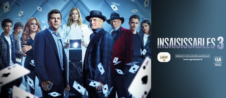 Film Insaisissables 3 en avant-première à Bordeaux