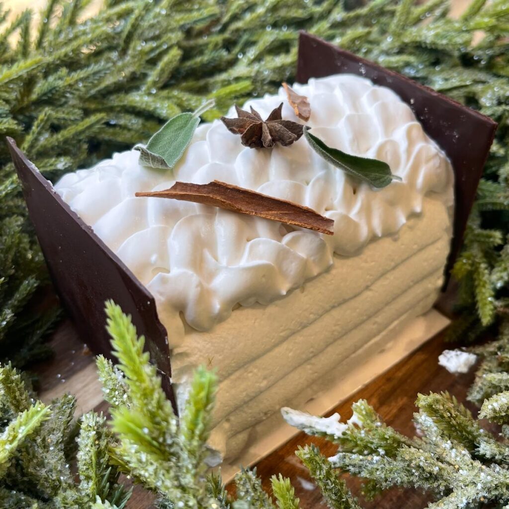 Bûches de Noël Boulangerie à Bordeaux sans gluten sans lactose Pâtisserie de Noël