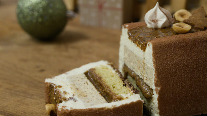 Bûche de Noël à Bordeaux 