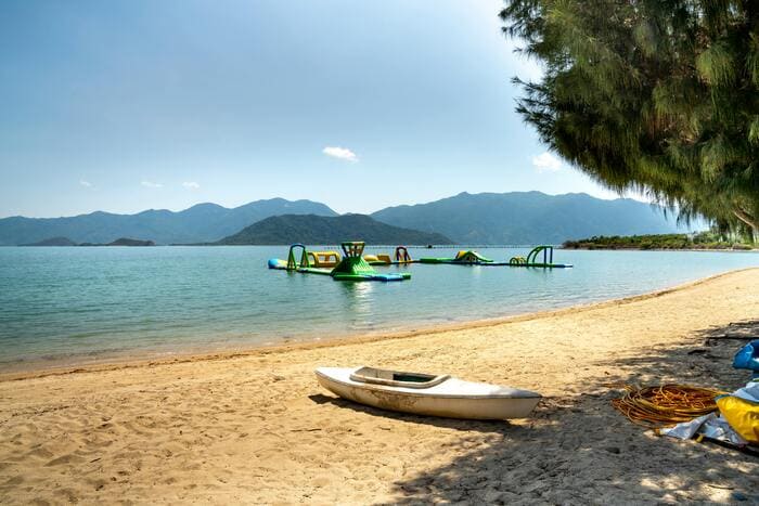 Plage en Asie