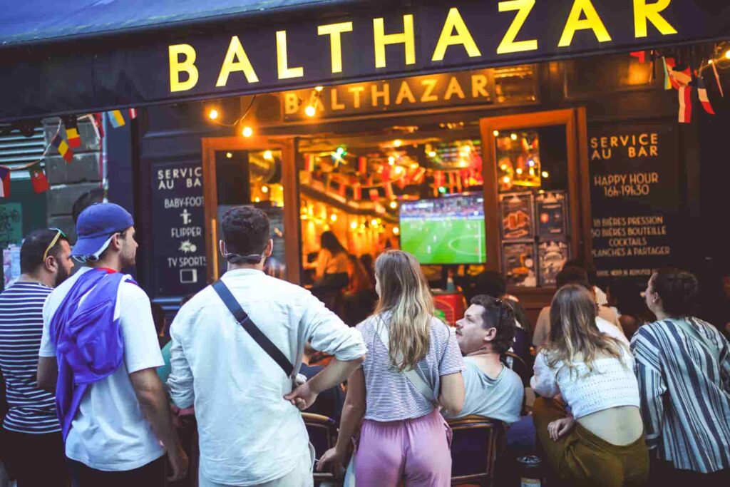 Coupe du monde bar sportif balthazar bordeaux