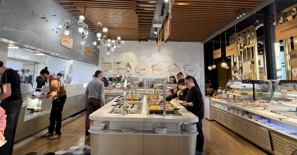 Sainte-Eulalie : Un restaurant à volonté à seulement 17,90€ les midis même le samedi !