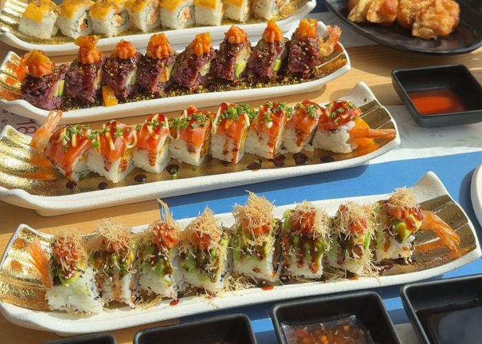 restaurant japonais, sushi kobbo, restaurant à volonté