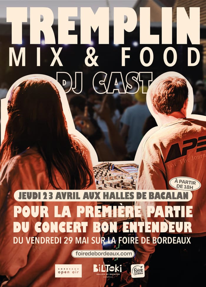 Affiche Tremplin Mix & Food 2026