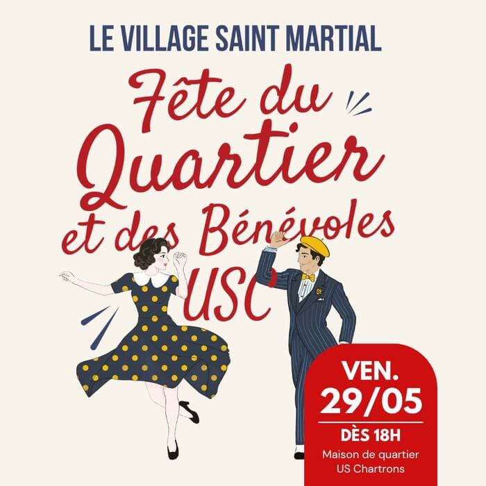 Fête des bénévoles vendredi 29 mai avec l'US Chartrons et Le Patro de Jeannot