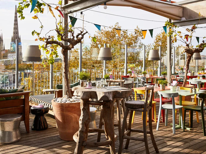 Rooftop du Mama Shelter Bordeaux Saint-Christoly