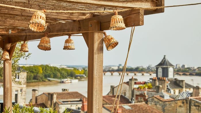 Rooftop à Bordeaux le Tchanqué aux Chartrons