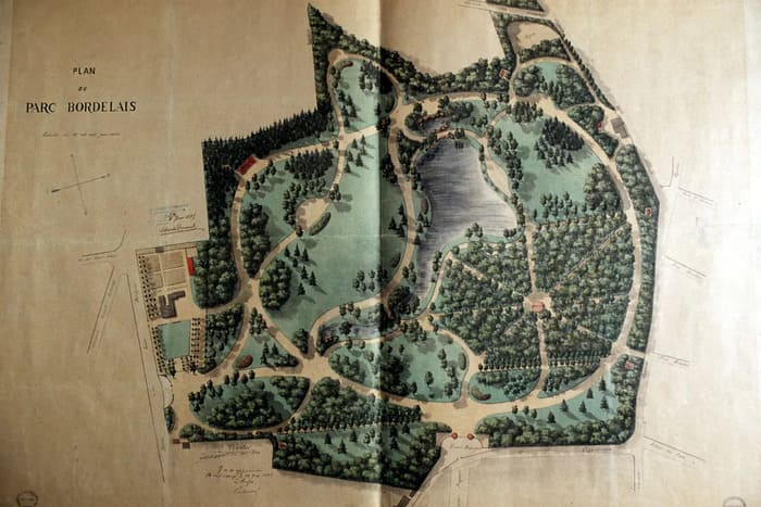 Plan du Parc Bordelais