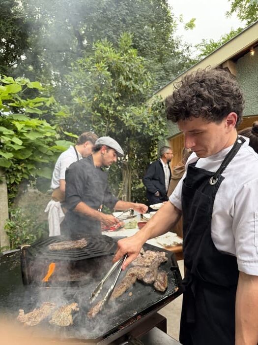 Grillades au braséro