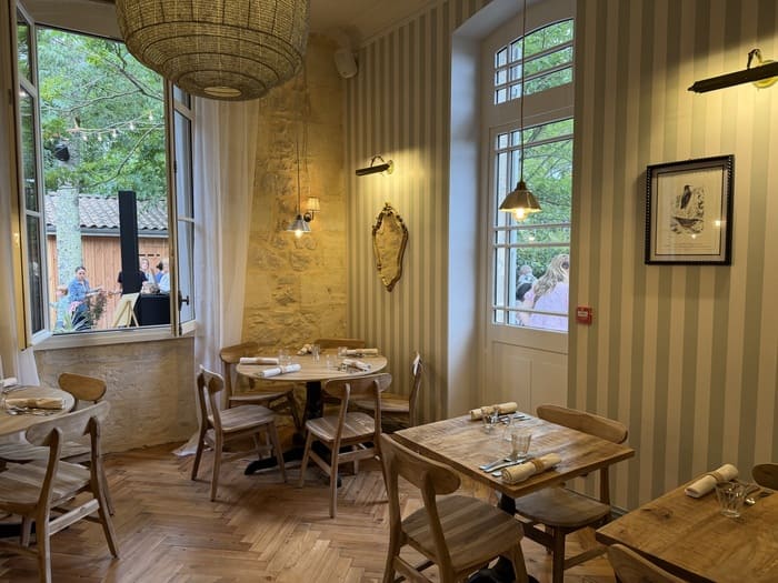 Salle du restaurant à Eysines : La Table du Presbytère